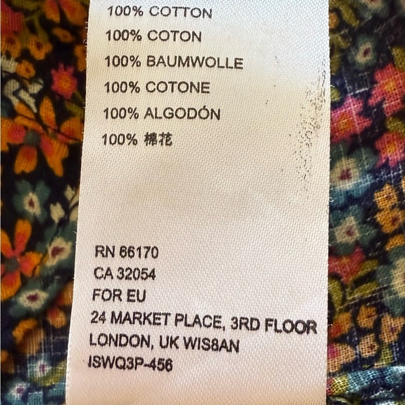 Free People I Found You Printed Top in Size Large - Picture 15 of 15